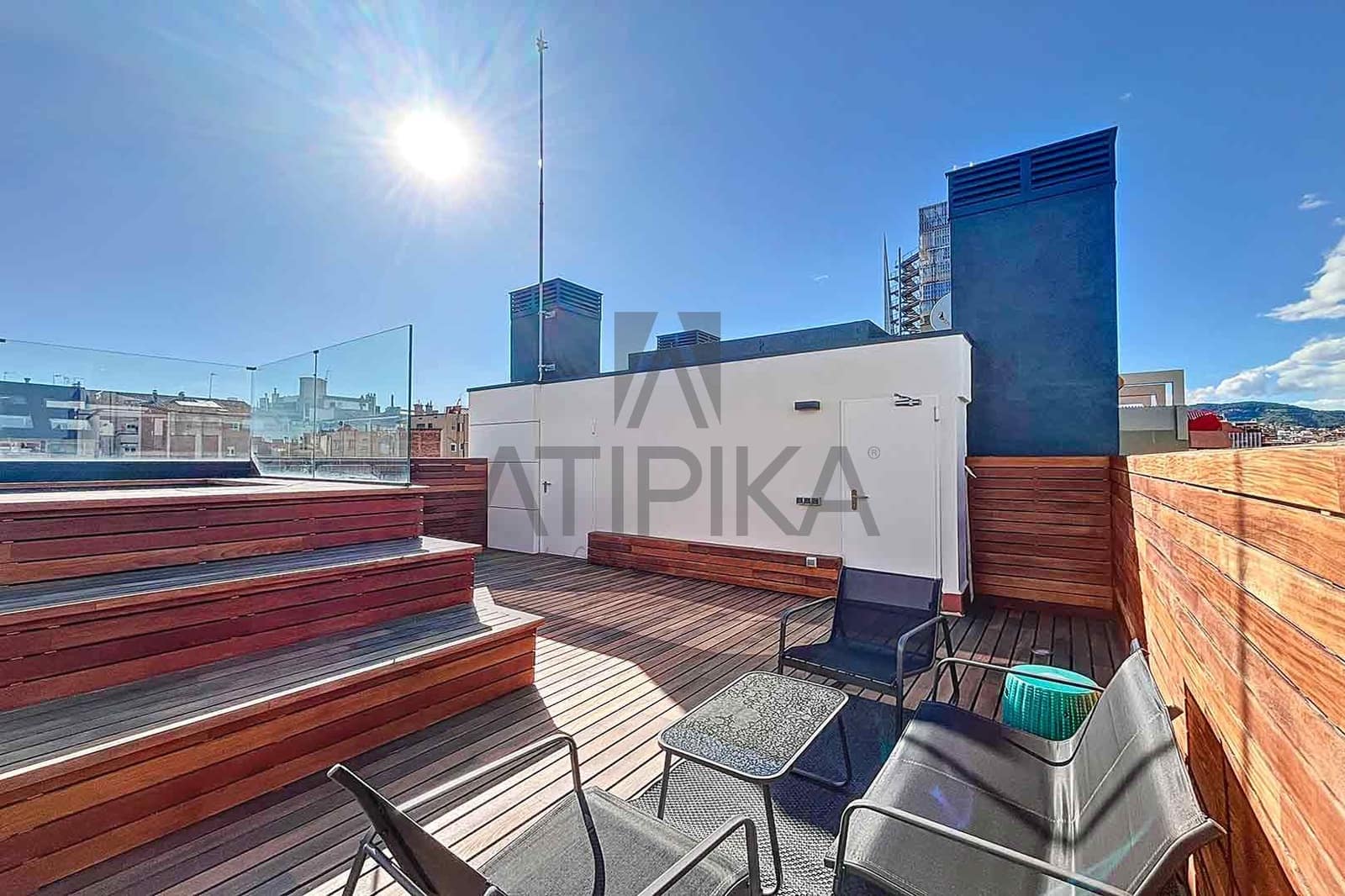 3 soveværelse Penthouse til salg i Barcelona by med swimmingpool - € 2.100.000 (Ref: 8267523)