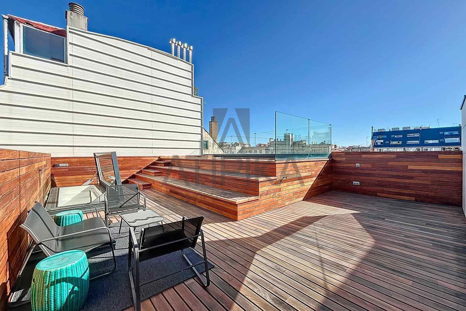3 soveværelse Penthouse til salg i Barcelona by med swimmingpool - € 2.100.000 (Ref: 8267523)