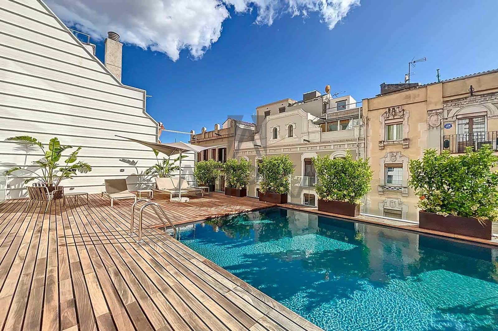 3 soveværelse Penthouse til salg i Barcelona by med swimmingpool - € 2.100.000 (Ref: 8267523)