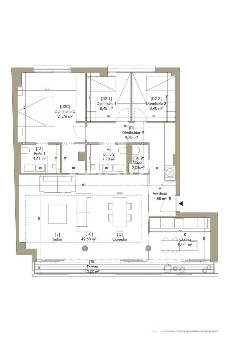 3 soveværelse Penthouse til salg i Barcelona by med swimmingpool - € 2.100.000 (Ref: 8267523)