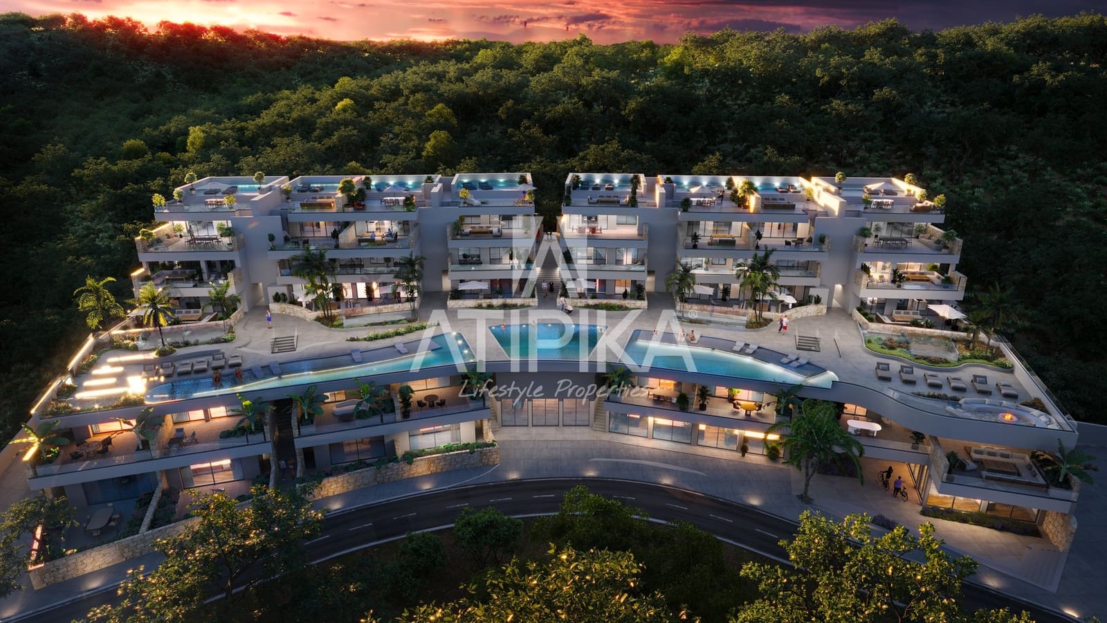 3 soveværelse Penthouse til salg i Arenal d'en Castell med swimmingpool - € 749.000 (Ref: 8417066)