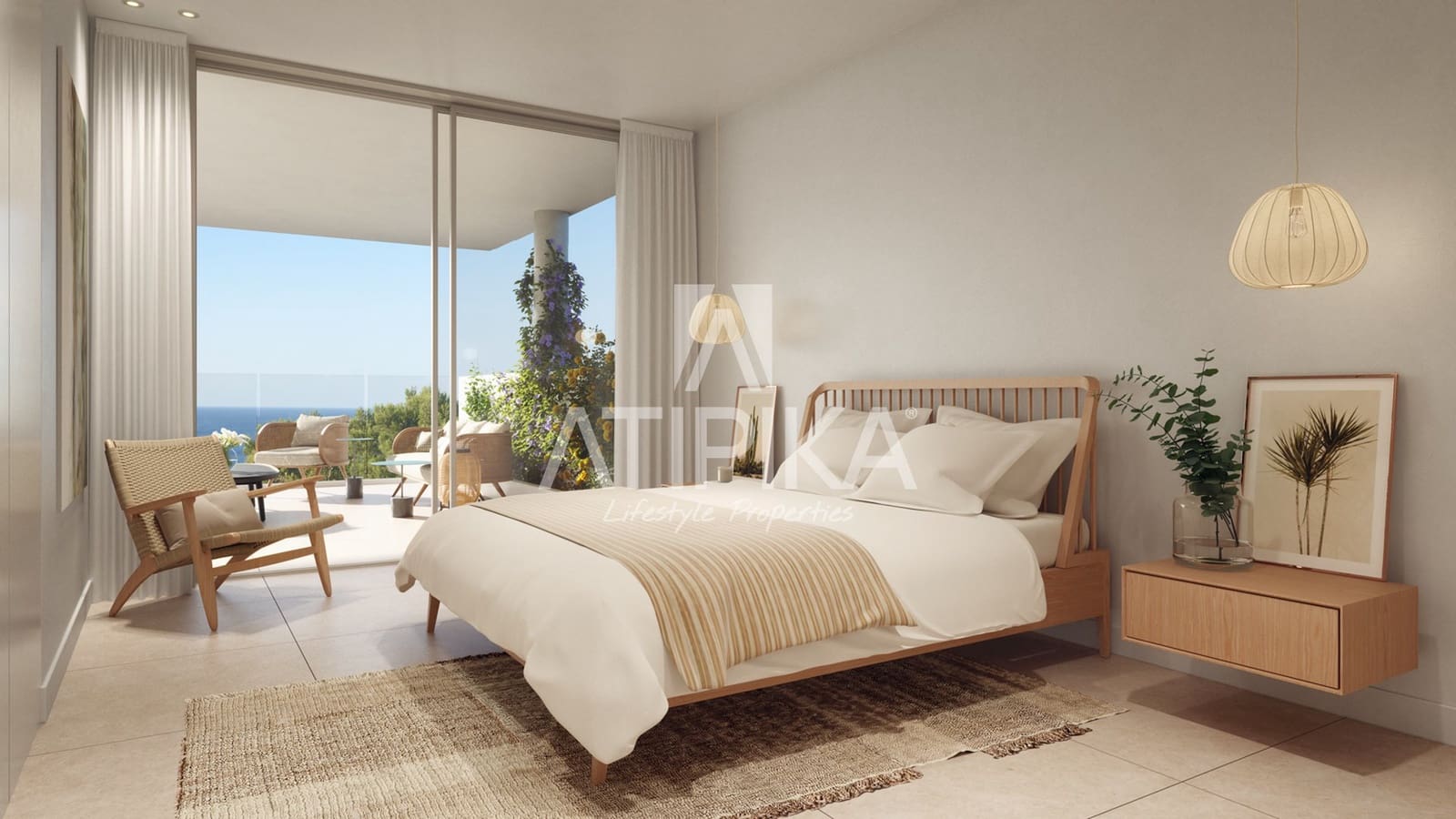 3 soveværelse Penthouse til salg i Arenal d'en Castell med swimmingpool - € 749.000 (Ref: 8417066)