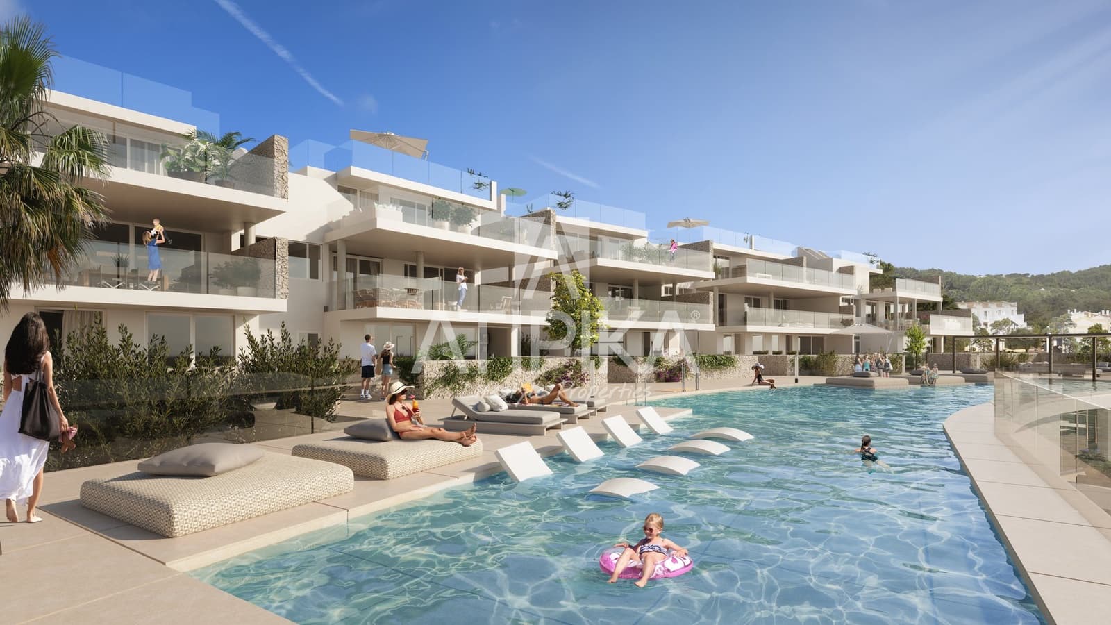 2 bedroom Penthouse for sale in Arenal d'en Castell with pool - € 729,000 (Ref: 8417073)