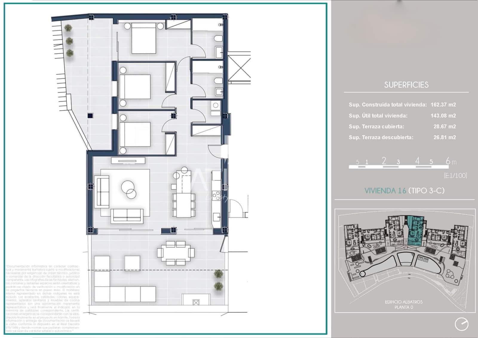 3 soverom Leilighet til salgs i Arenal d'en Castell med svømmebasseng - € 515 000 (Ref: 8417074)