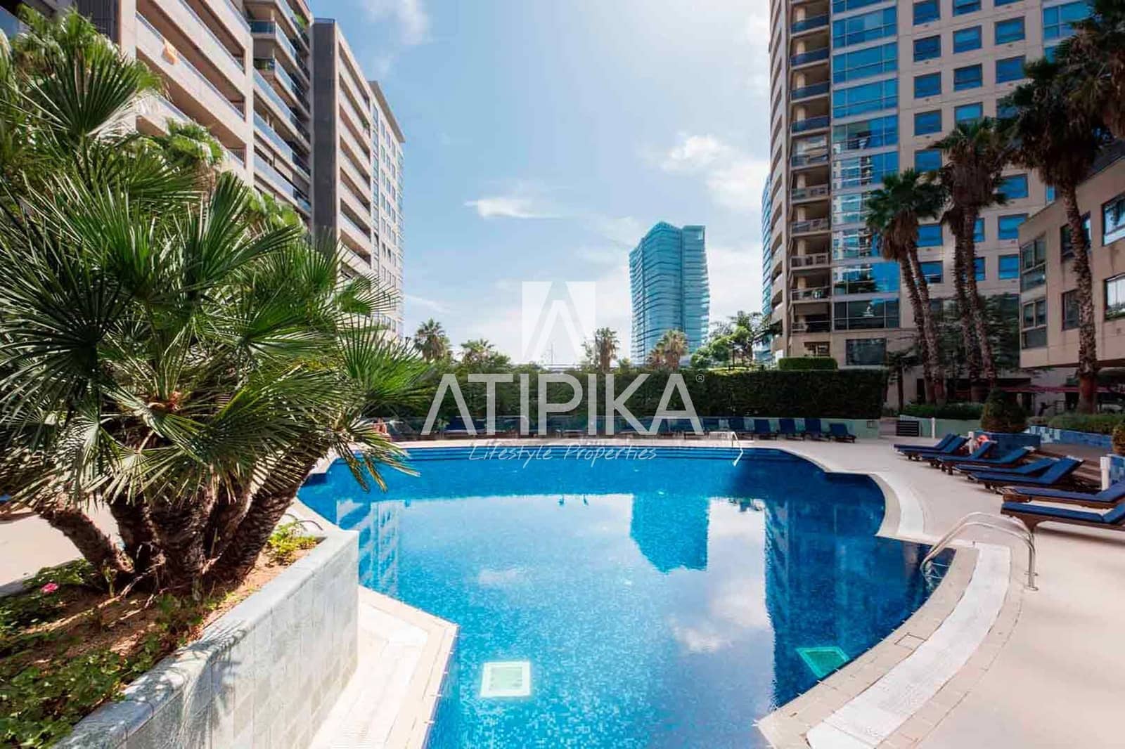 2 soveværelse Penthouse til salg i Barcelona by med swimmingpool - € 1.850.000 (Ref: 8596936)