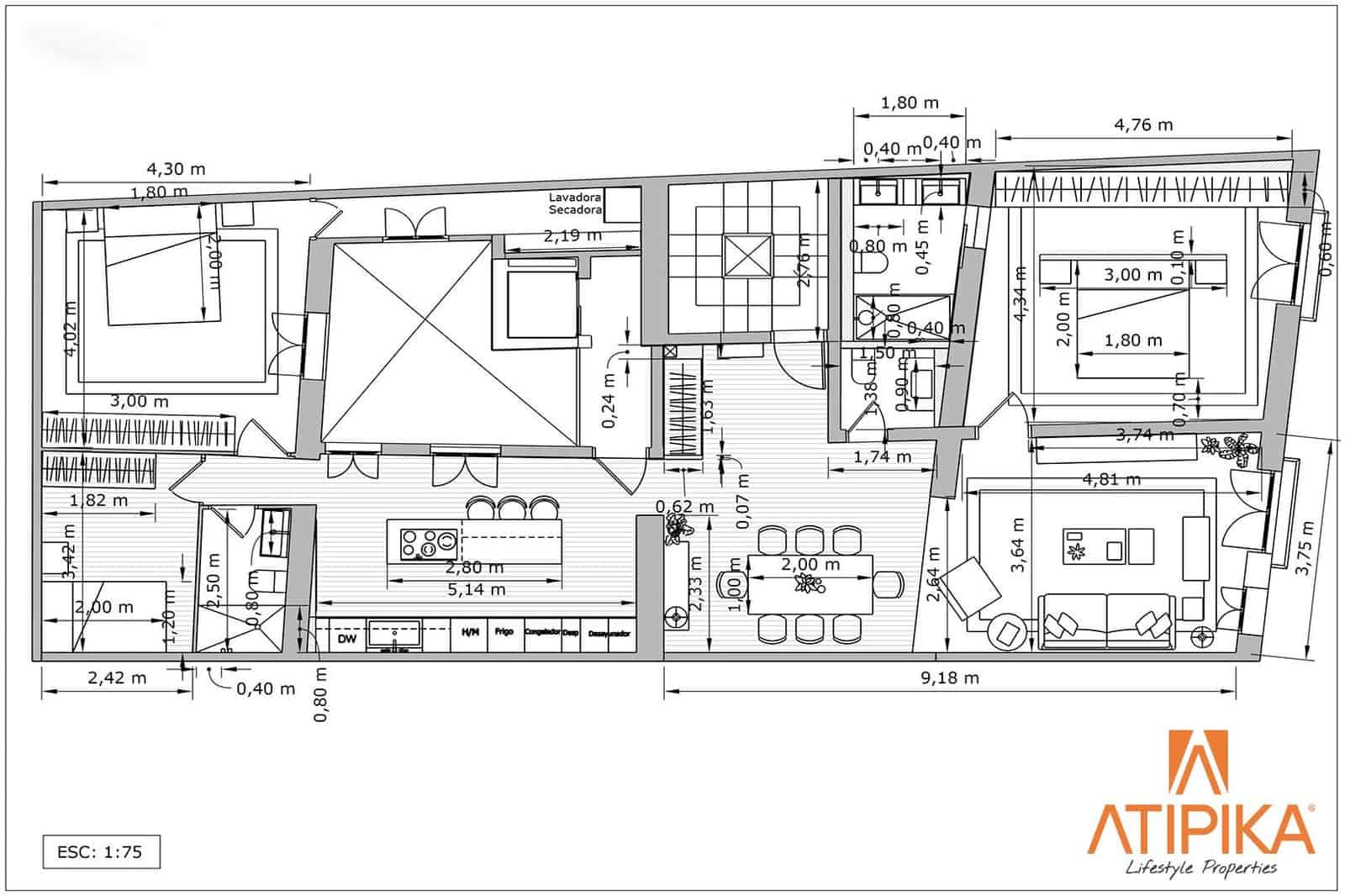 3 bedroom Apartment for sale in Barcelona city - € 797,000 (Ref: 8899726)