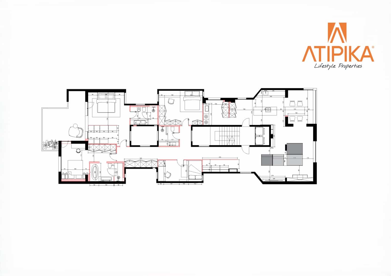 4 bedroom Apartment for sale in Barcelona city - € 2,500,000 (Ref: 8971791)