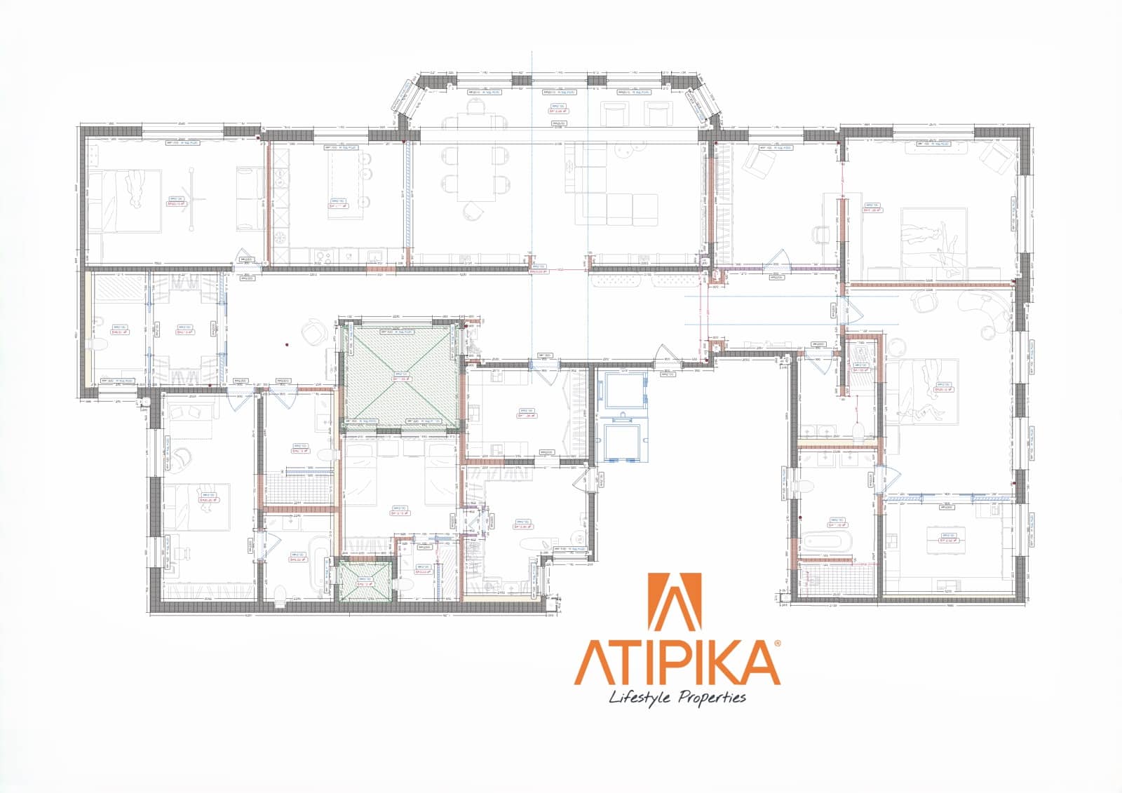 6 bedroom Apartment for sale in Barcelona city - € 4,000,000 (Ref: 8975621)