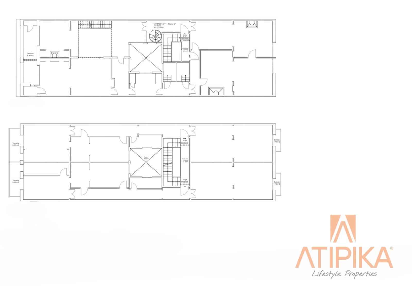 5 bedroom Apartment for sale in Barcelona city - € 2,100,000 (Ref: 8978365)