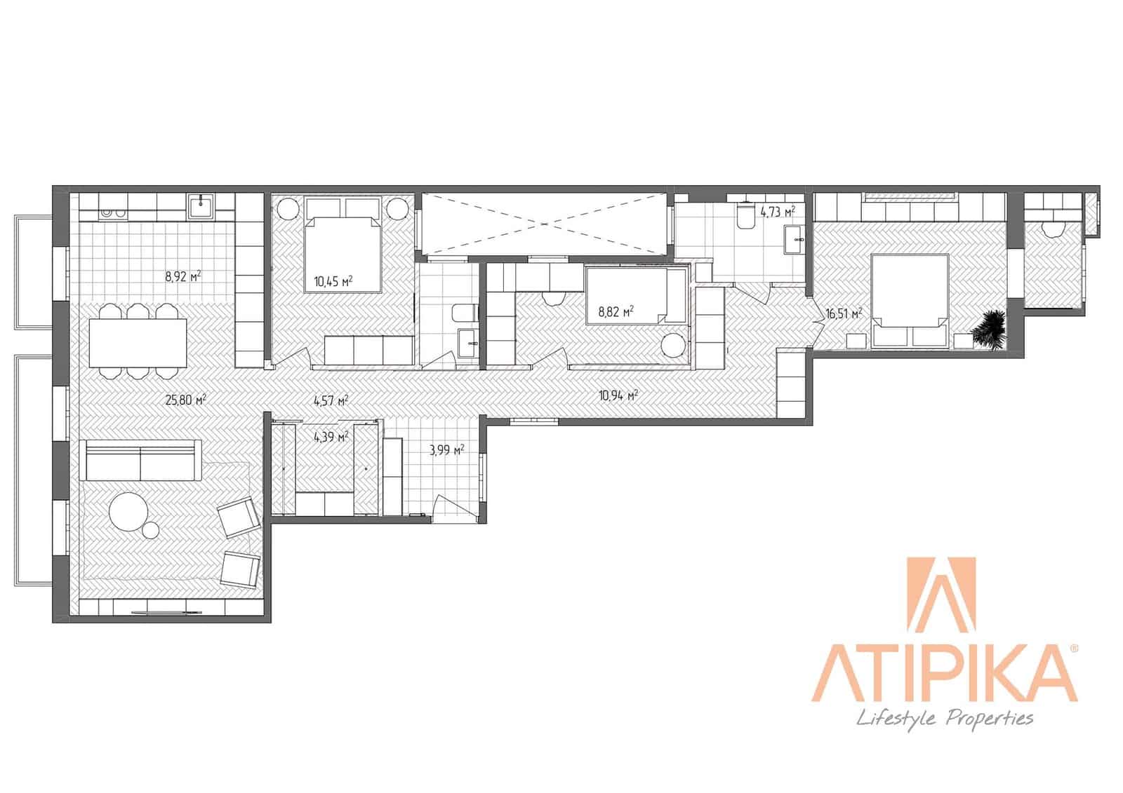3 bedroom Apartment for sale in Barcelona city - € 1,225,000 (Ref: 9026251)