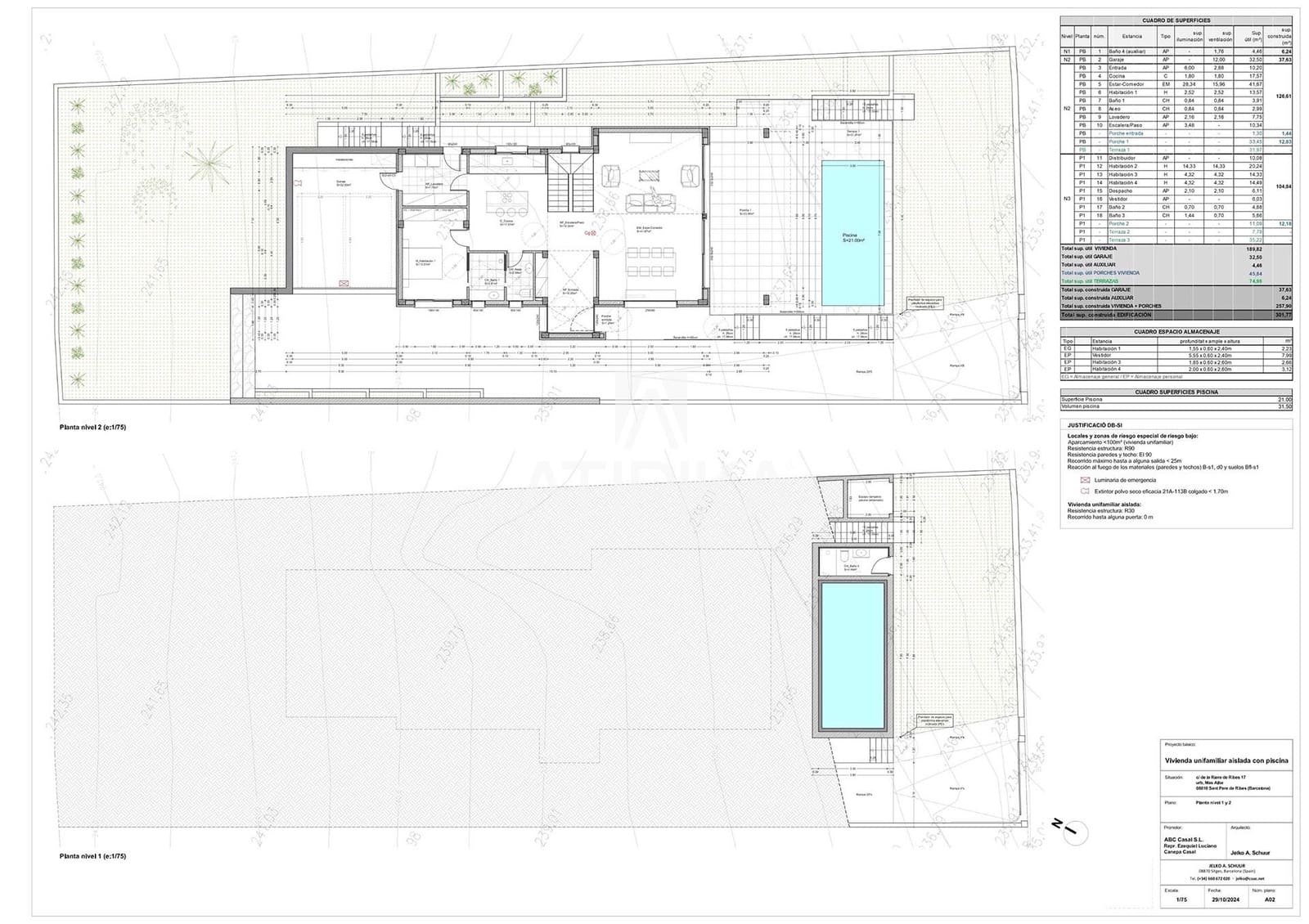 5 soveværelse Villa til salg i Sant Pere de Ribes med swimmingpool - € 1.450.000 (Ref: 9126471)