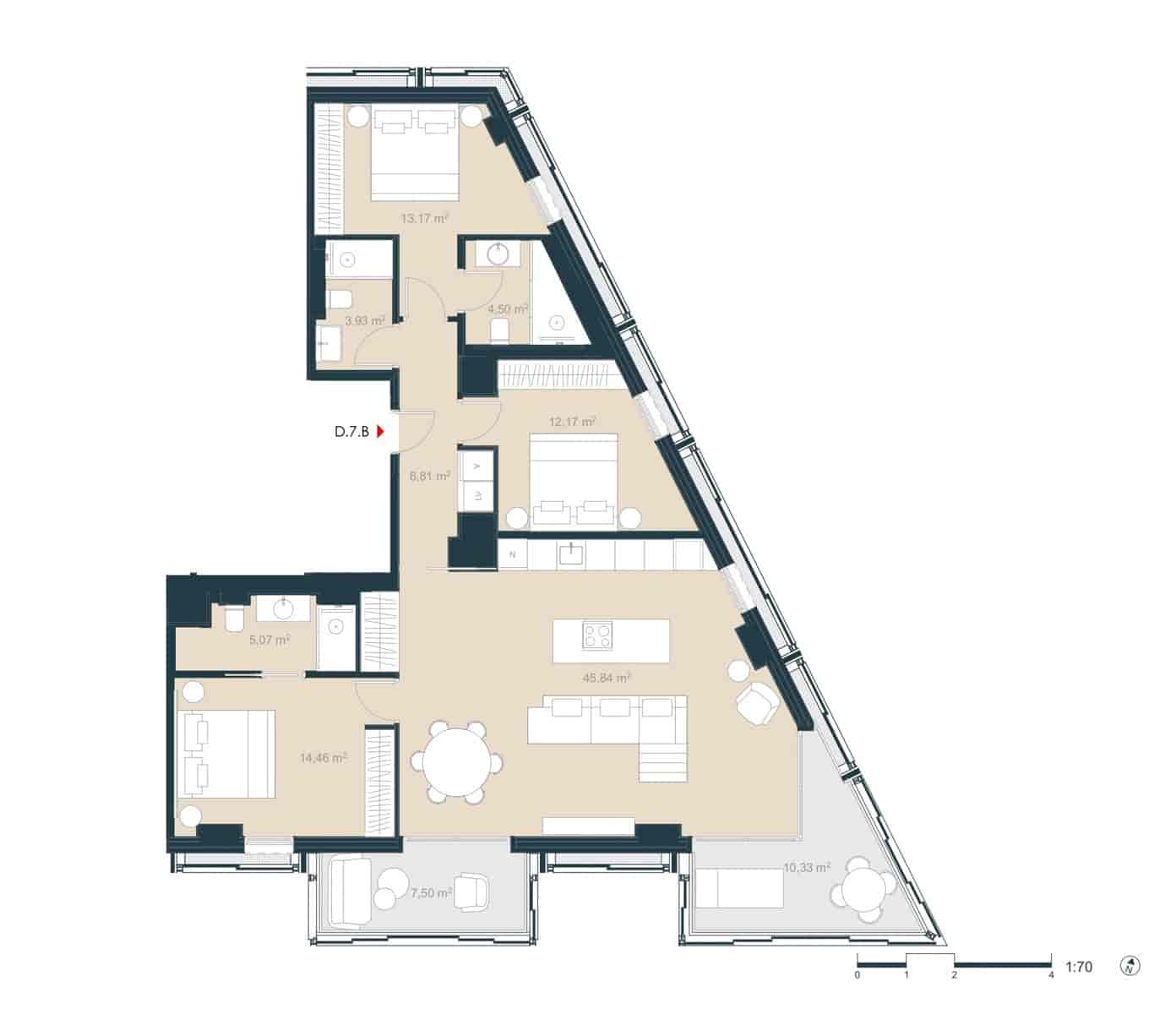 3 bedroom Apartment for sale in Barcelona city - € 1,905,000 (Ref: 9141275)