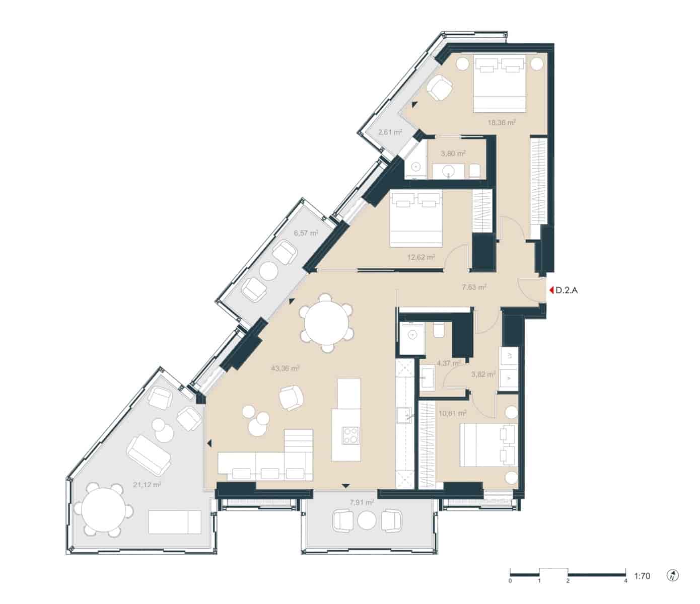Apartamento de 3 habitaciones en Barcelona ciudad en venta - 1.635.000 € (Ref: 9142591)