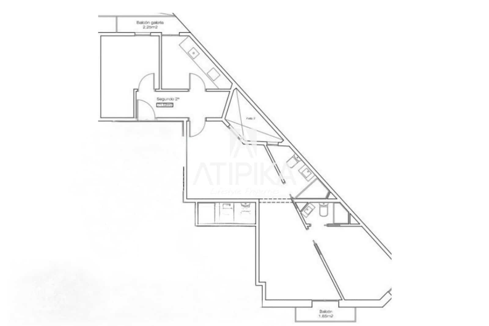 Apartamento de 2 habitaciones en Barcelona ciudad en venta - 560.000 € (Ref: 9204187)