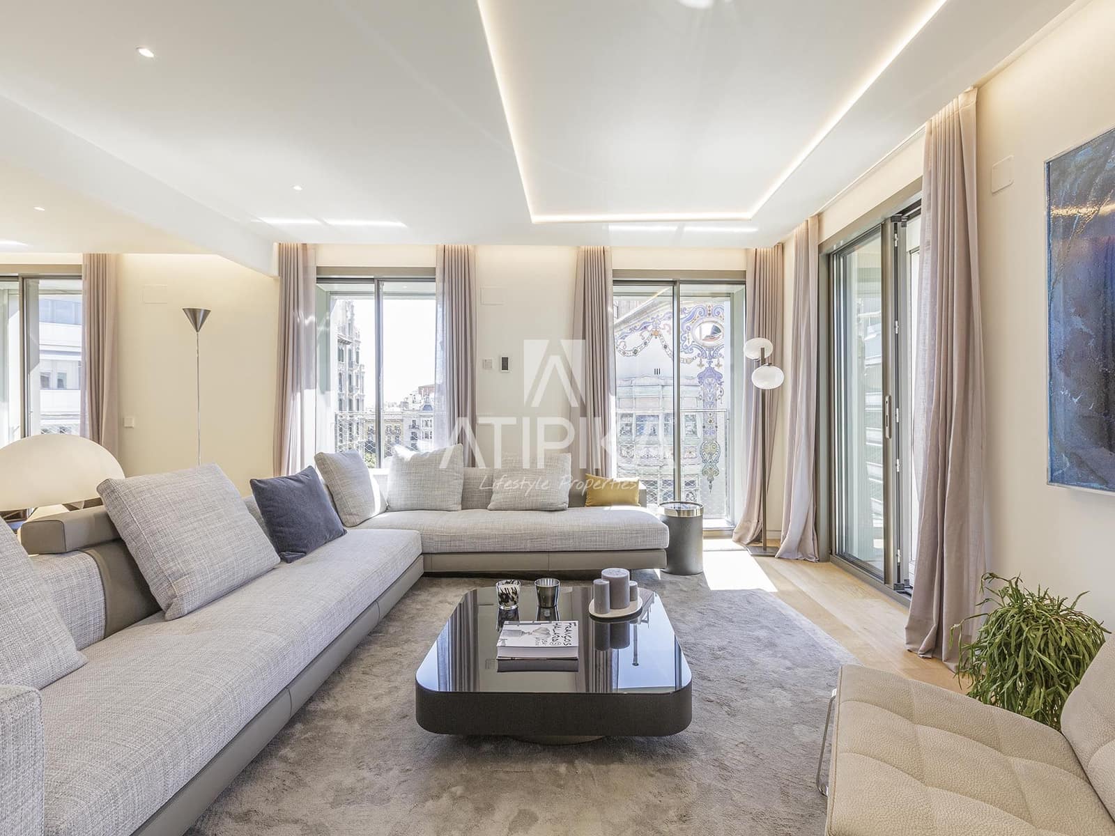 2 soveværelse Penthouse til salg i Barcelona by med swimmingpool - € 4.500.000 (Ref: 9216968)