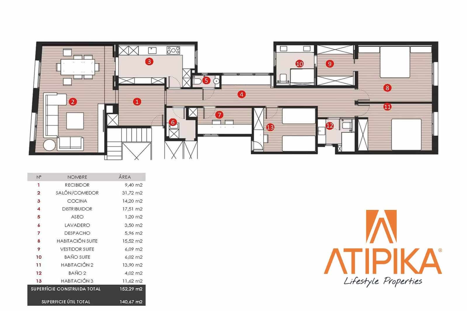 3 soveværelse Lejlighed til salg i Barcelona by - € 1.250.000 (Ref: 9346692)