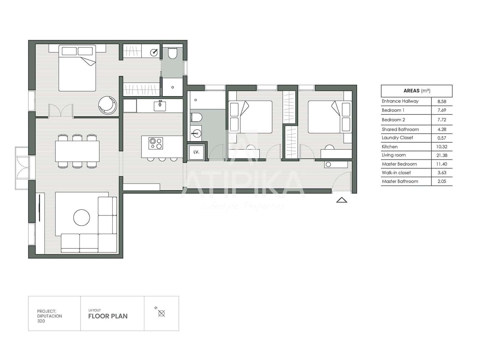 Apartamento de 3 habitaciones en Barcelona ciudad en venta - 880.000 € (Ref: 9451732)