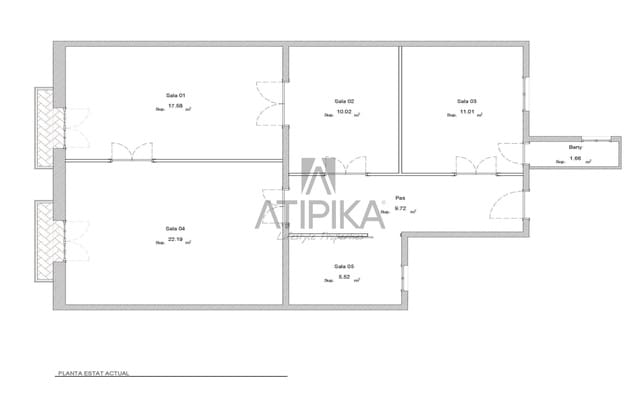 5 soverom Kontor til leie i Barcelona by - € 1 450 (Ref: 9548694)