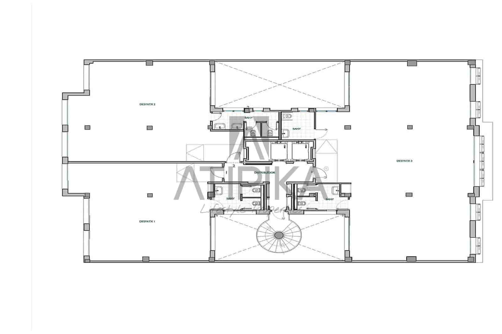 1 soverom Kontor til leie i Barcelona by - € 1 626 (Ref: 9548704)