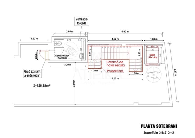 Commercial for rent in Barcelona city - € 2,400 (Ref: 9548714)