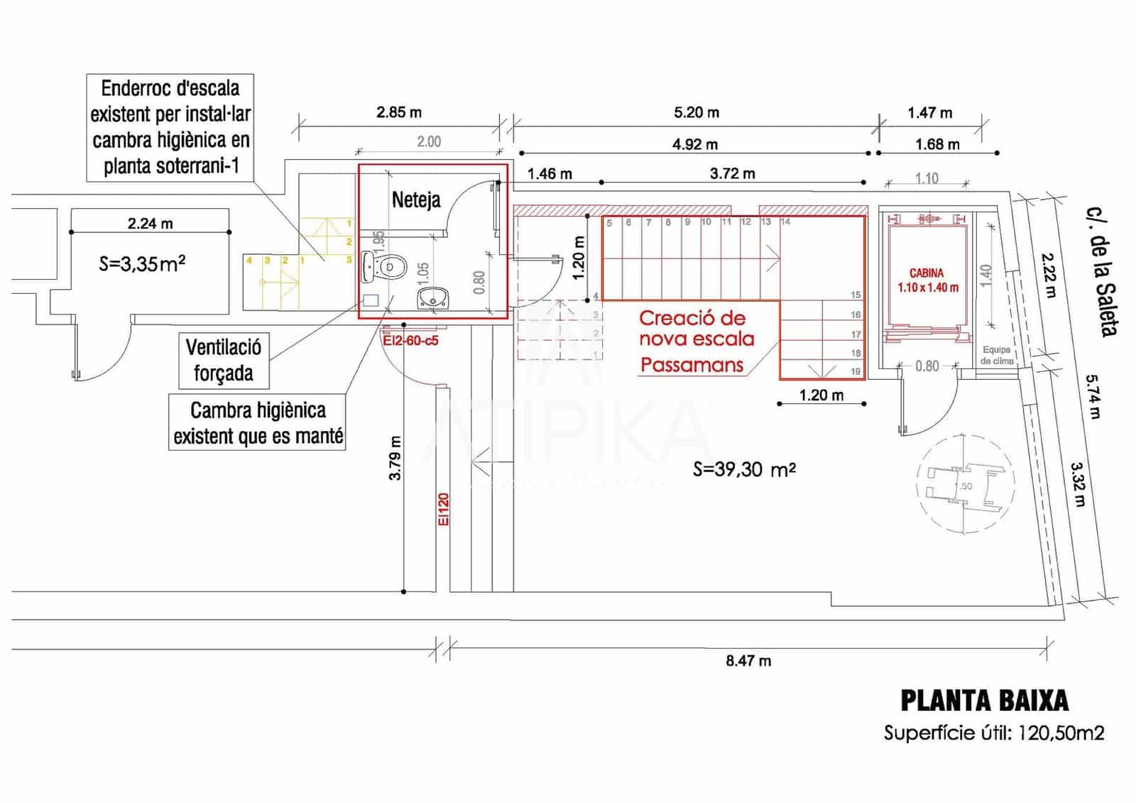 Commercial for rent in Barcelona city - € 2,400 (Ref: 9548714)