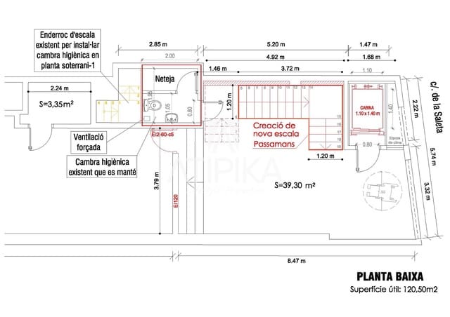 Commercial for rent in Barcelona city - € 2,400 (Ref: 9548714)