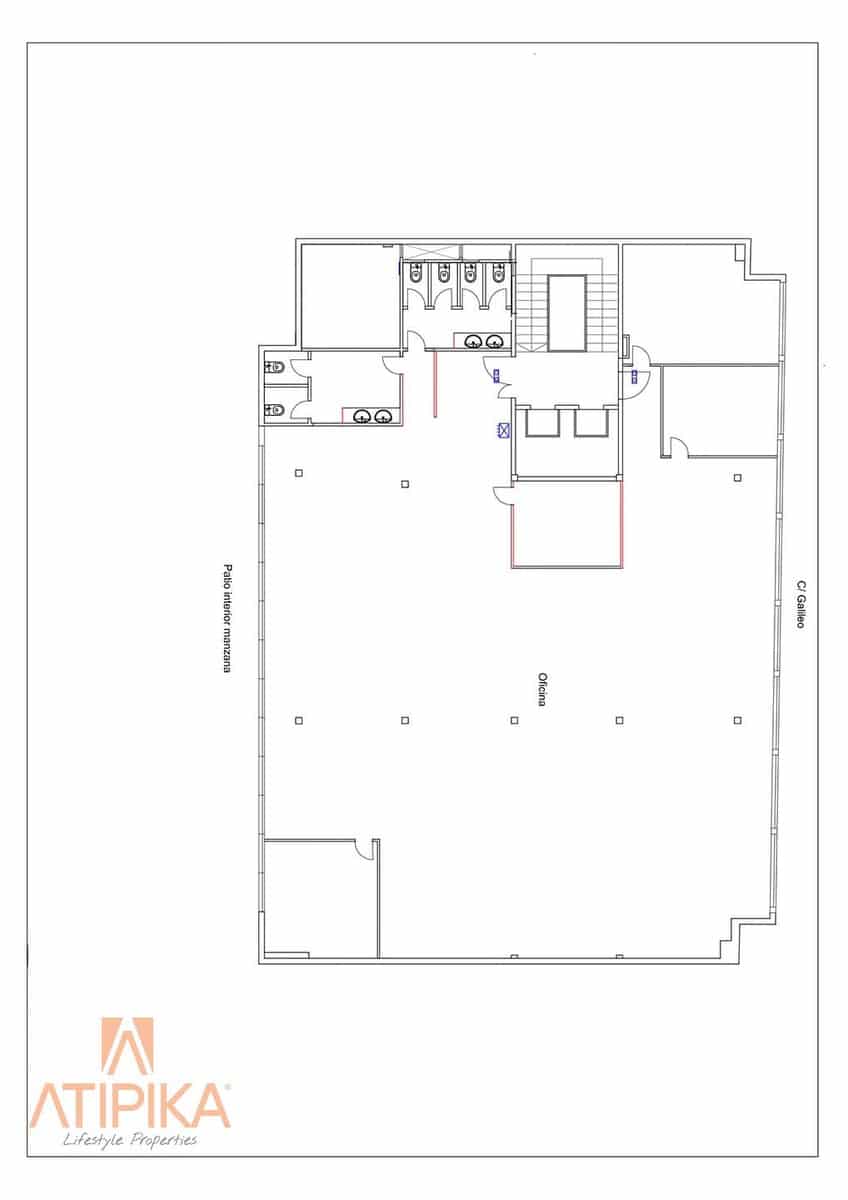 2 soveværelse Kontor til leje i Barcelona by - € 6.665 (Ref: 9548718)