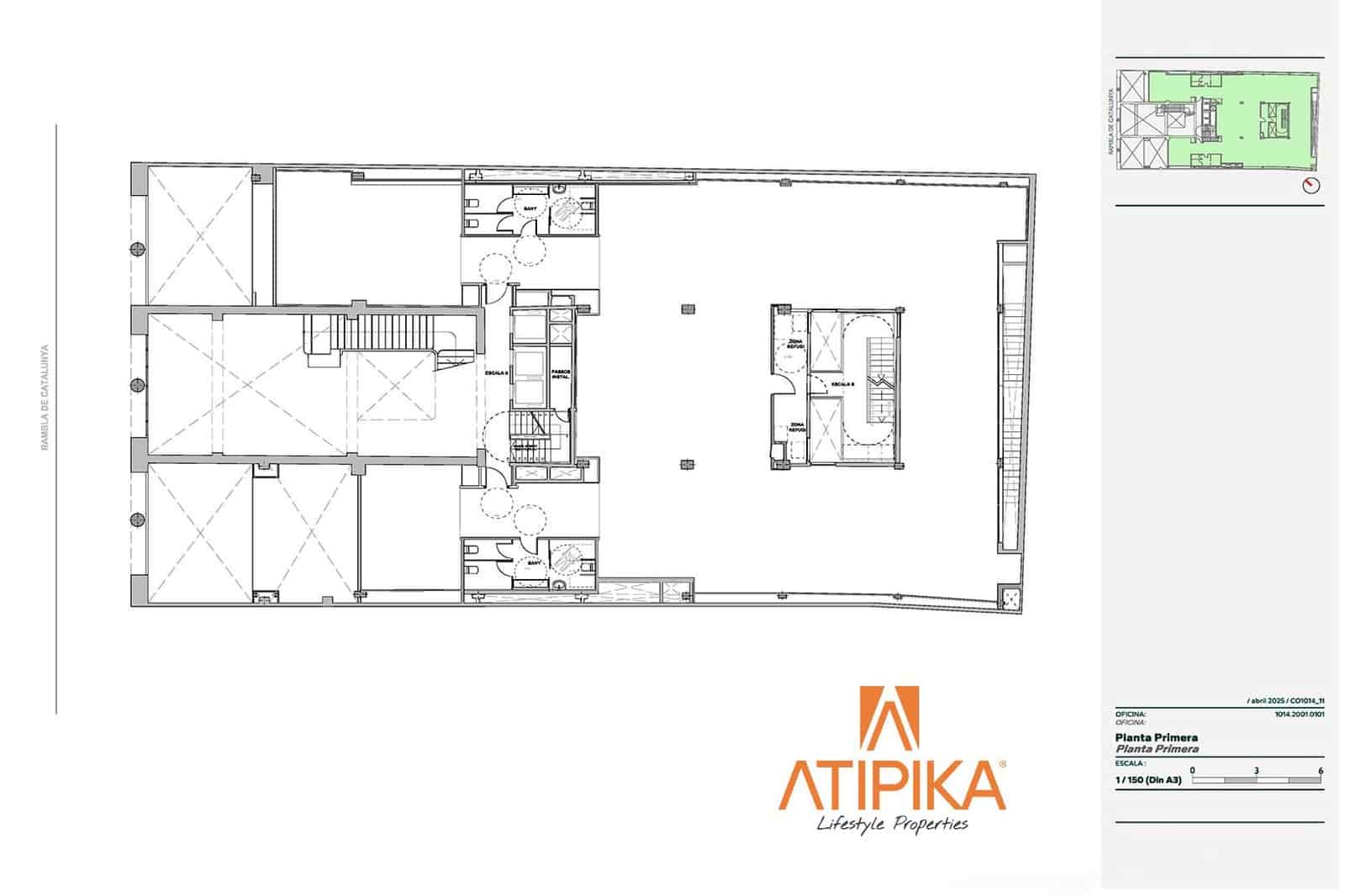 1 soverom Kontor til leie i Barcelona by - € 8 514 (Ref: 9548752)