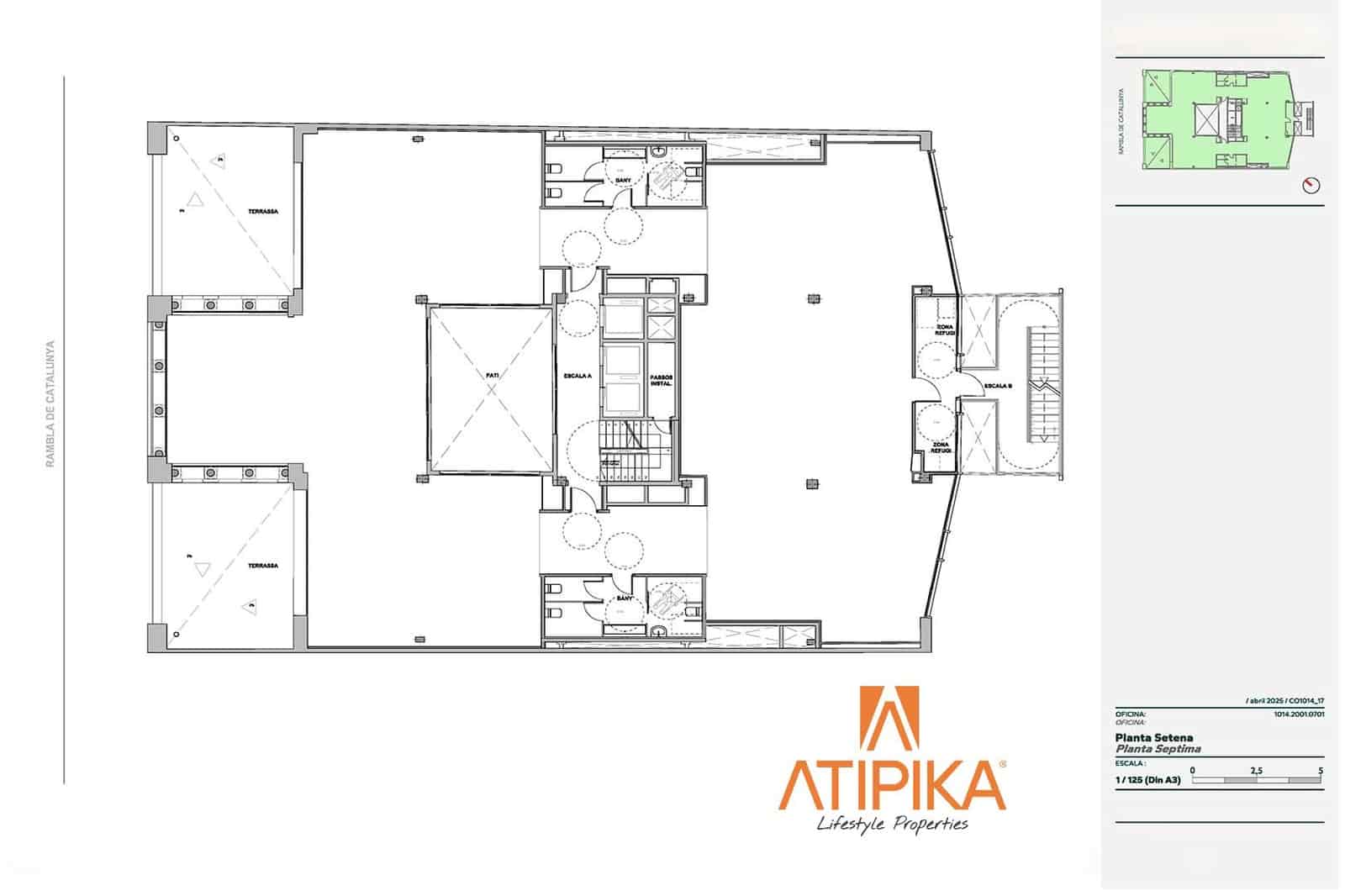 Kontor til leie i Barcelona by - € 16 856 (Ref: 9548753)