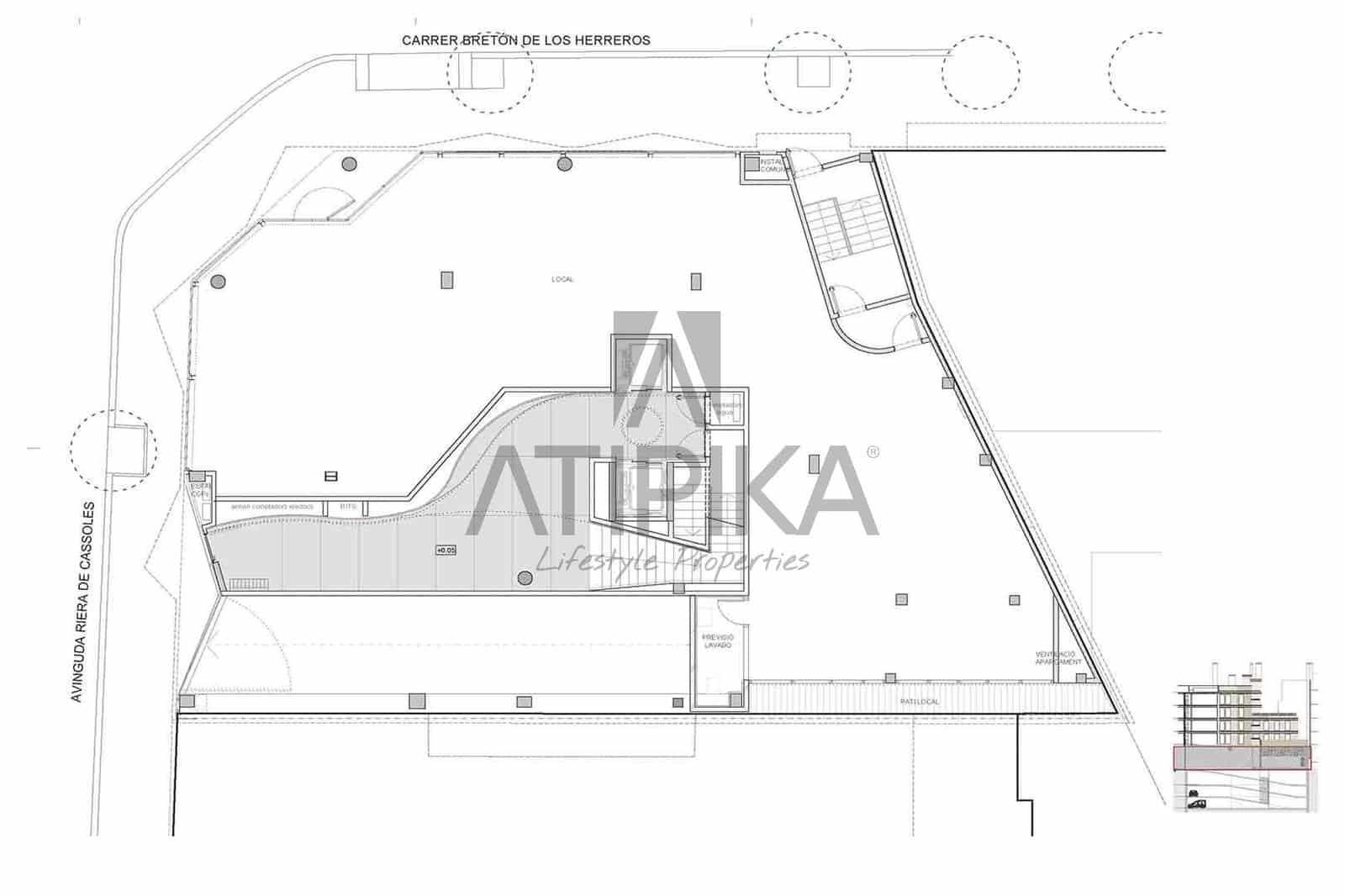 2 soverom Kontor til leie i Barcelona by - € 24 003 (Ref: 9548755)