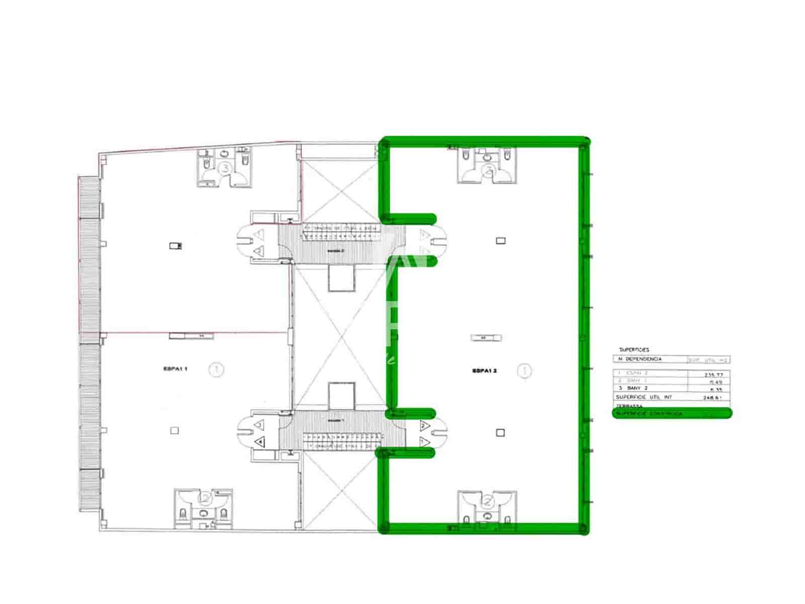 Kontor til leie i Barcelona by - € 5 733 (Ref: 9548759)