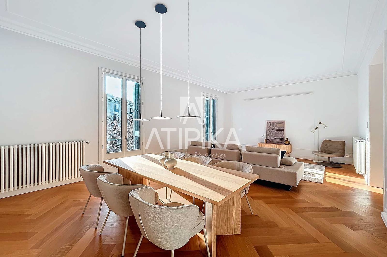 3 bedroom Apartment for rent in Barcelona city with pool - € 9,000 (Ref: 9548764)