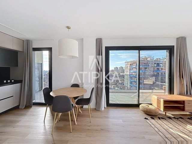 2 makuuhuone Kattohuoneisto vuokrattavana paikassa Esplugues de Llobregat mukana uima-altaan - 2 500 € (Ref: 9548765)