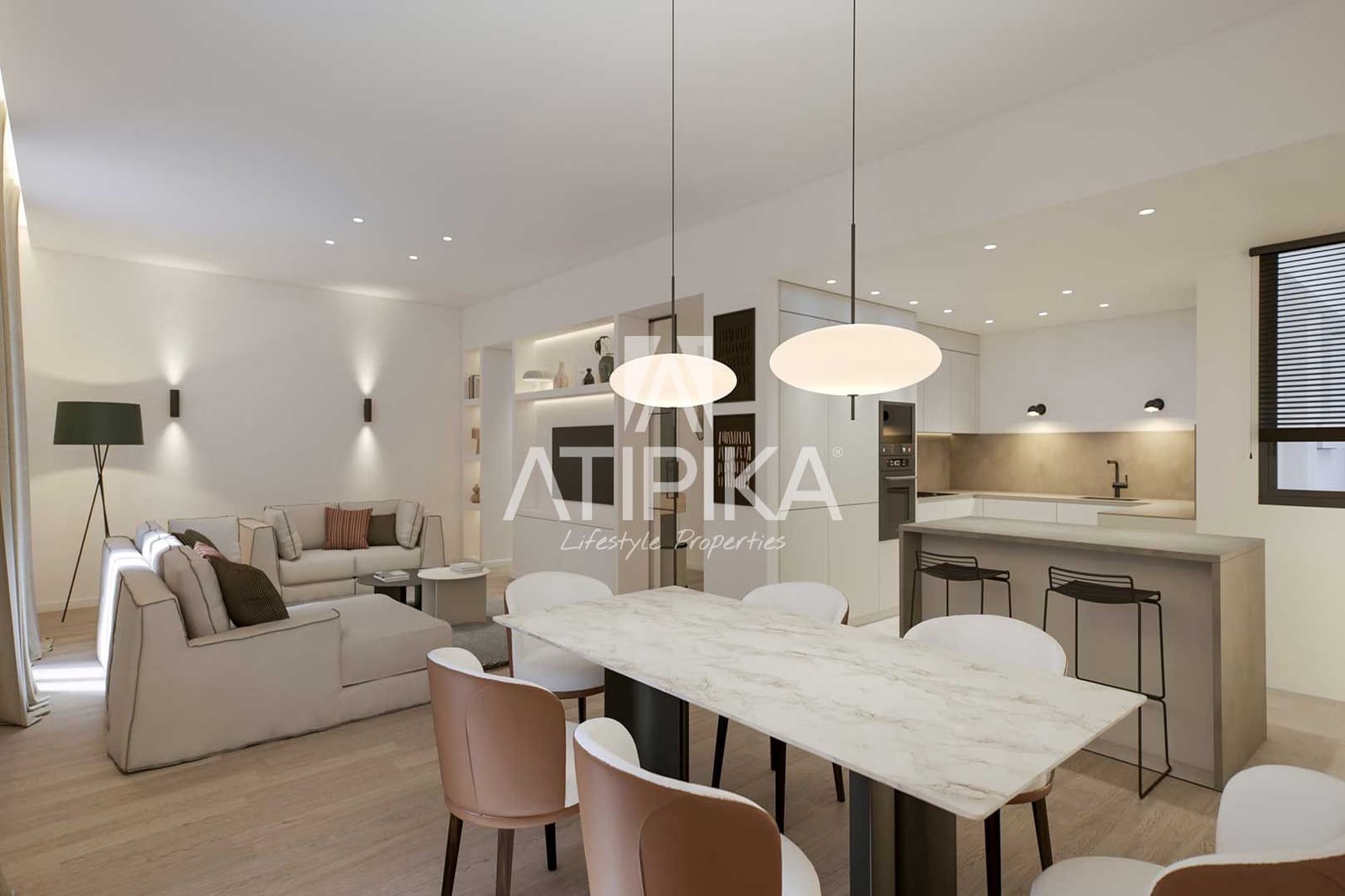 Apartamento de 3 habitaciones en Barcelona ciudad en venta - 1.650.000 € (Ref: 9548796)