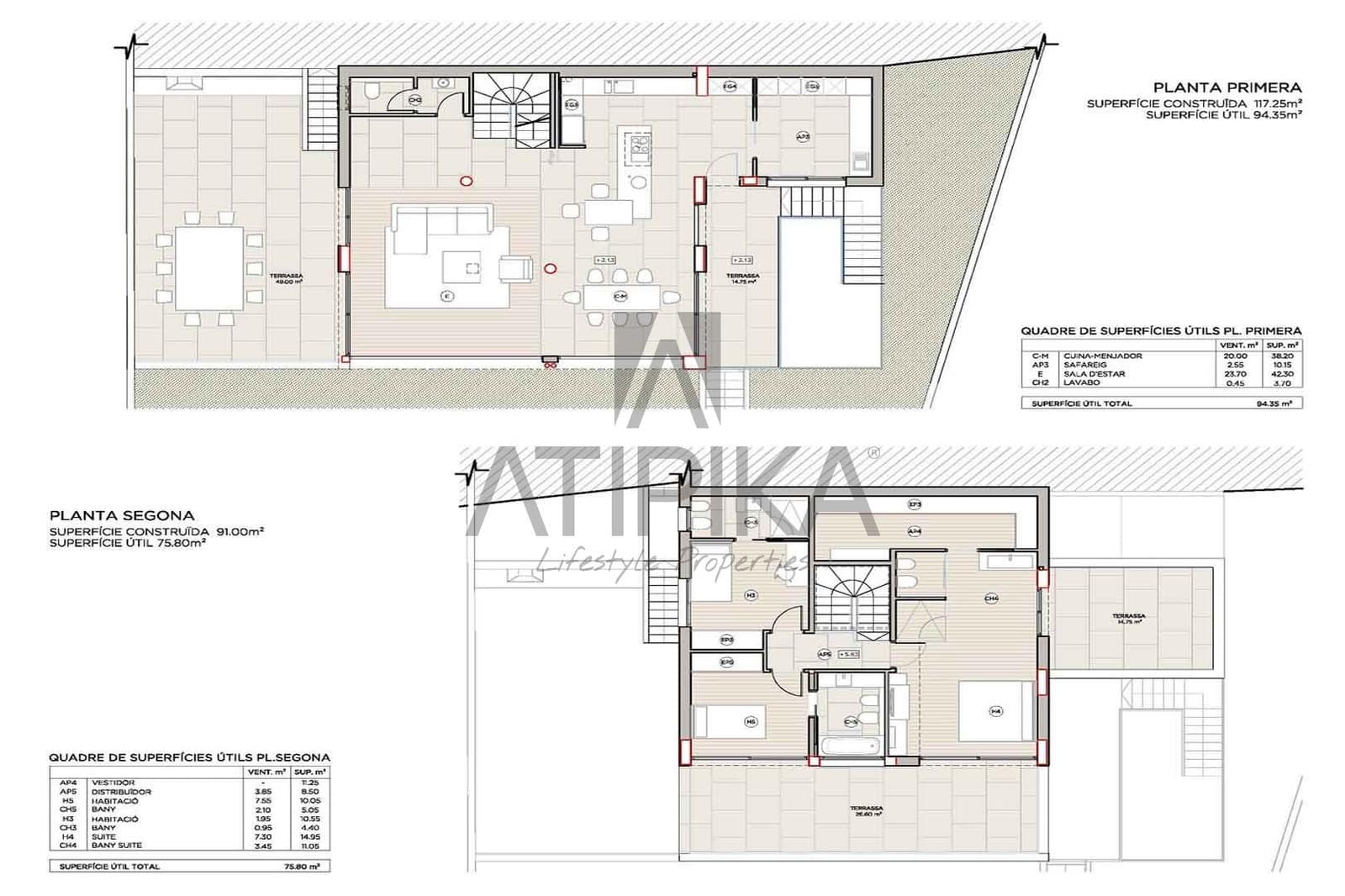 6 sypialnia Willa na sprzedaż w Les Botigues de Sitges z basenem - 2 550 000 € (Ref: 9941296)