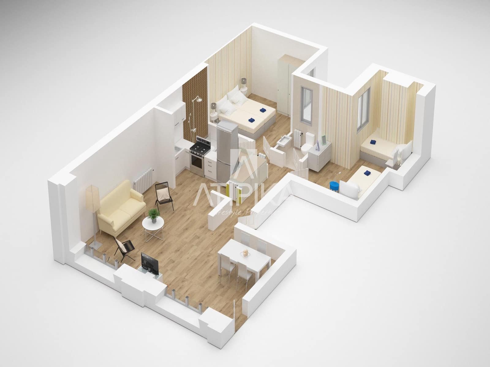 Apartamento de 2 habitaciones en Barcelona ciudad en venta con piscina - 550.000 € (Ref: 9941298)