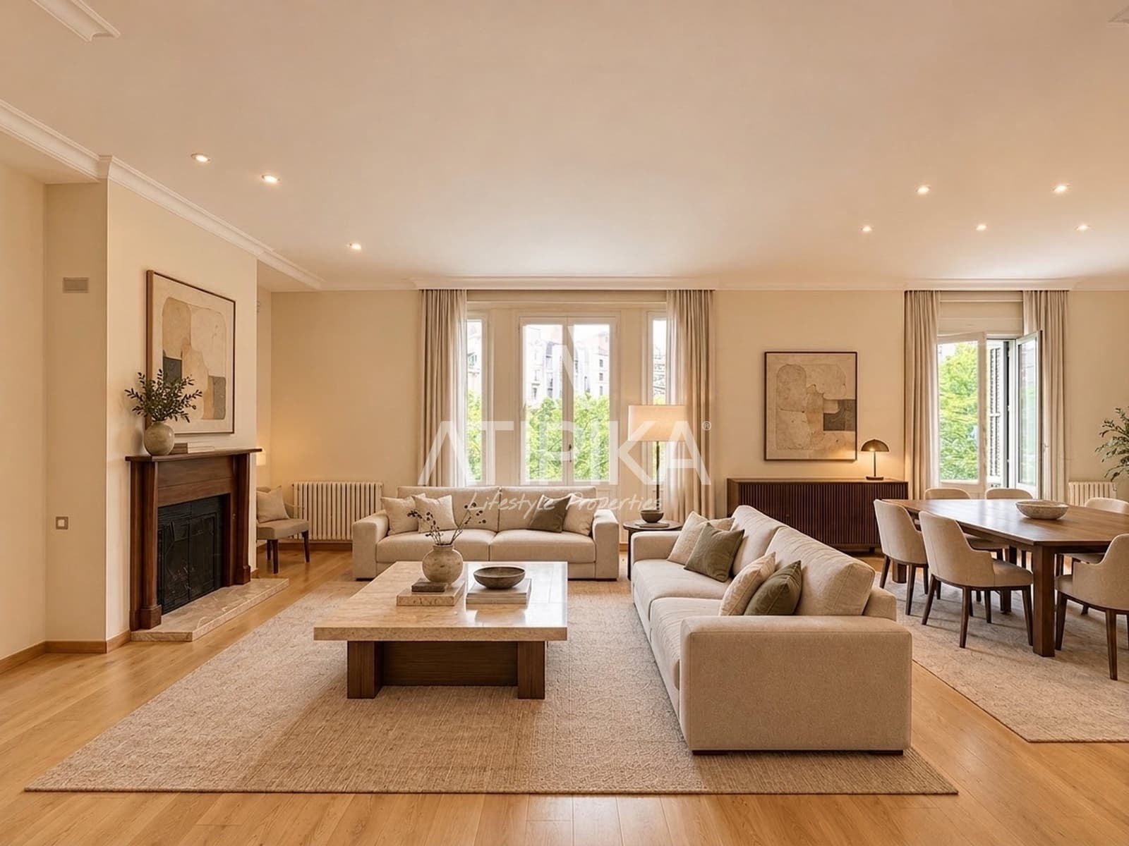 4 soverom Leilighet til salgs i Barcelona by med garasje - € 3 700 000 (Ref: 9941305)