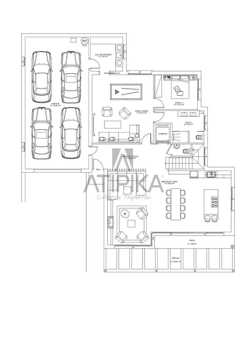 4 makuuhuone Huvila myytävänä paikassa Sant Andreu de Llavaneres mukana uima-altaan - 1 850 000 € (Ref: 9941344)