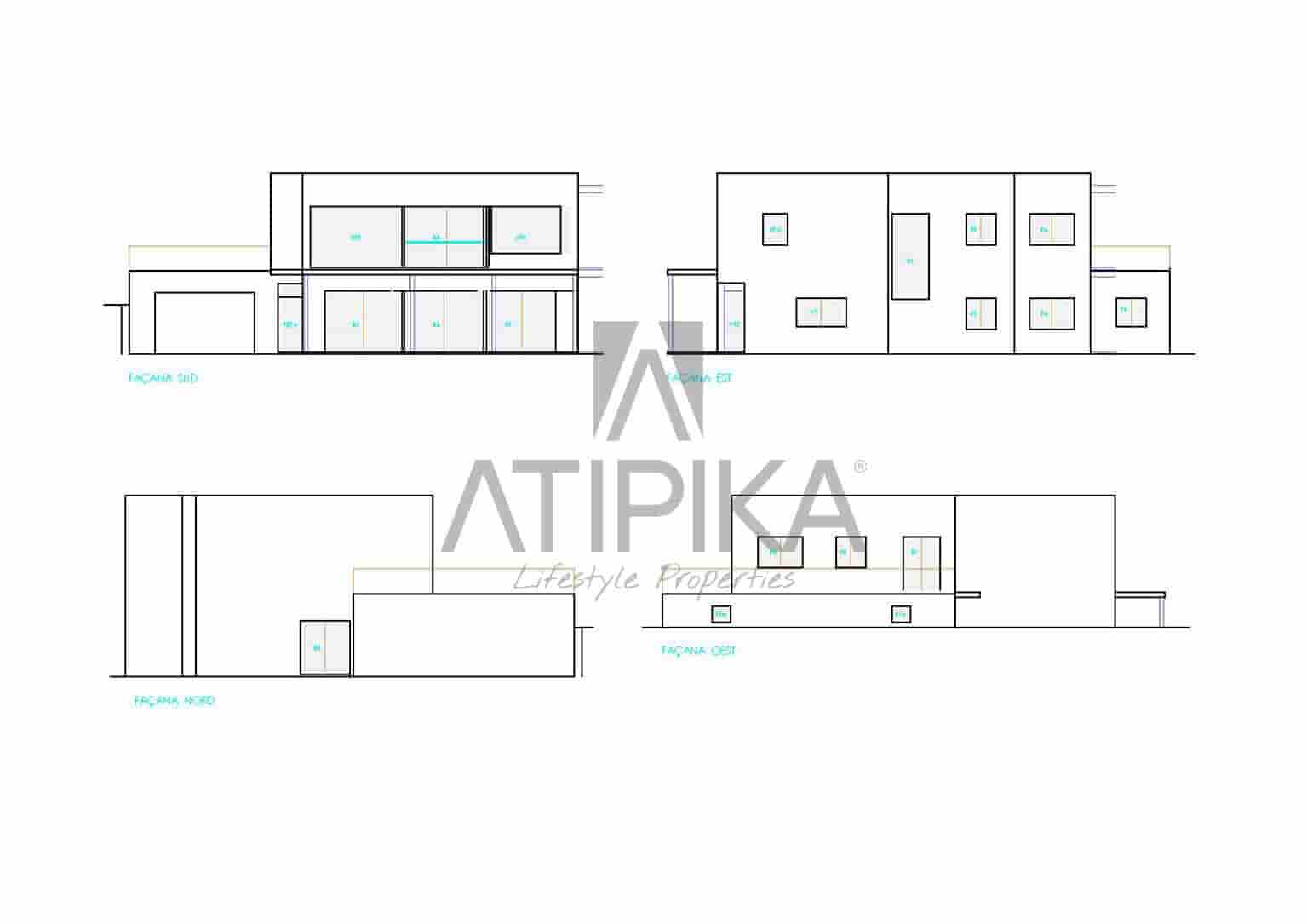 4 makuuhuone Huvila myytävänä paikassa Sant Andreu de Llavaneres mukana uima-altaan - 1 850 000 € (Ref: 9941344)