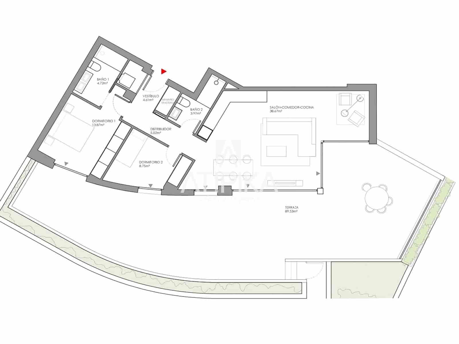 2 bedroom Apartment for sale in Cubelles with pool - € 670,000 (Ref: 9941365)