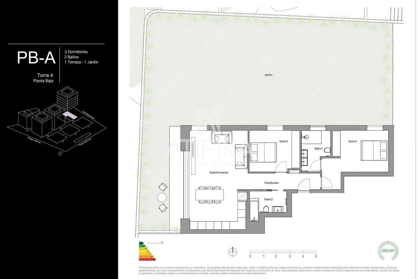 2 soverom Leilighet til salgs i Platja d'Aro med svømmebasseng - € 850 000 (Ref: 9941378)