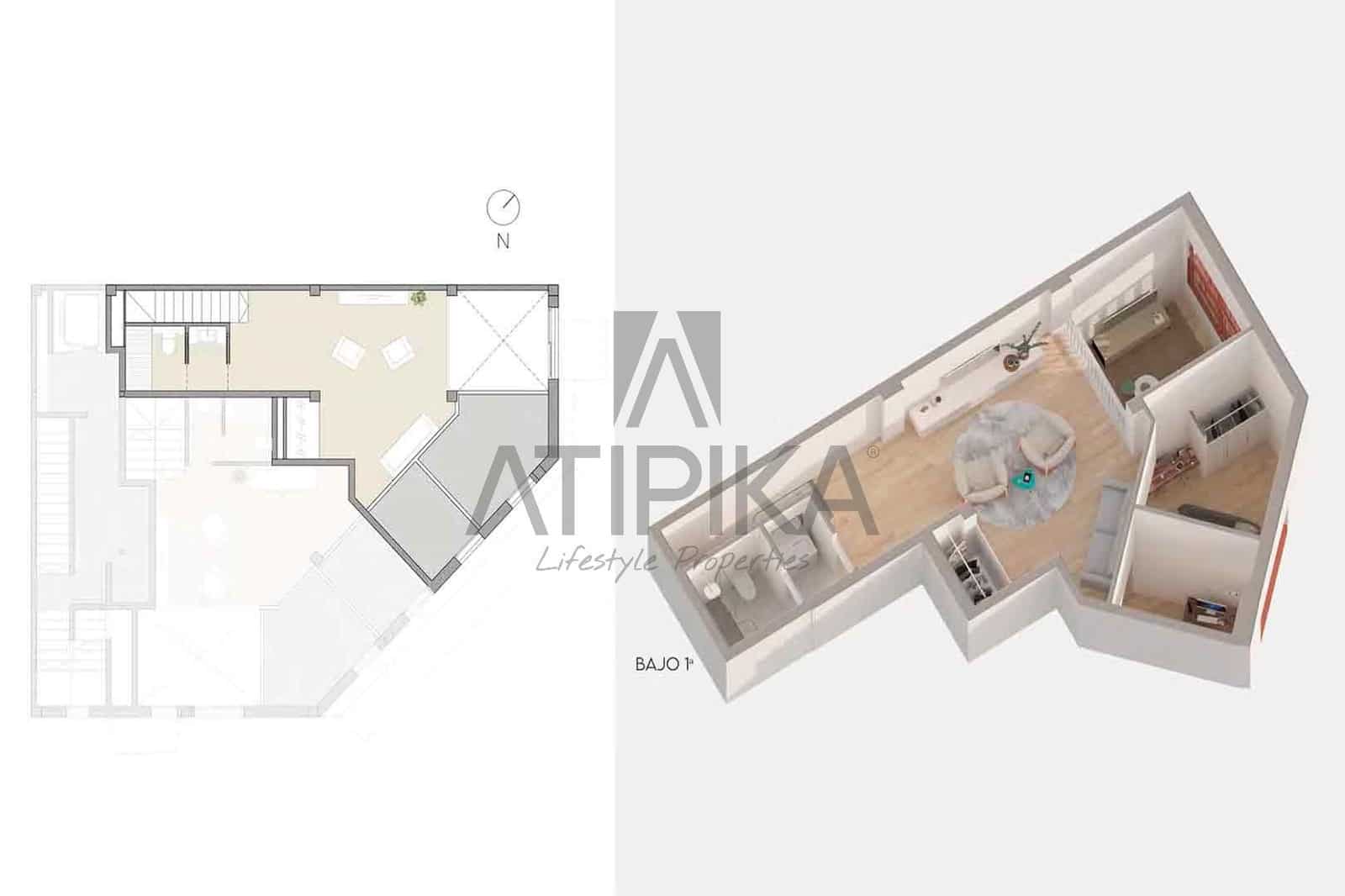 3 sovrum Lägenhet till salu i Barcelona stad med pool - 650 000 € (Ref: 9941396)