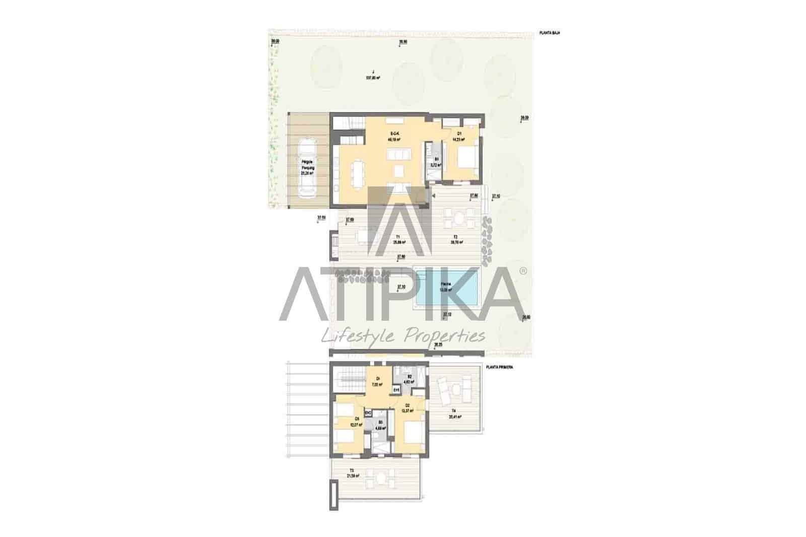 3 bedroom Villa for sale in Son Parc with pool - € 661,500 (Ref: 9941400)