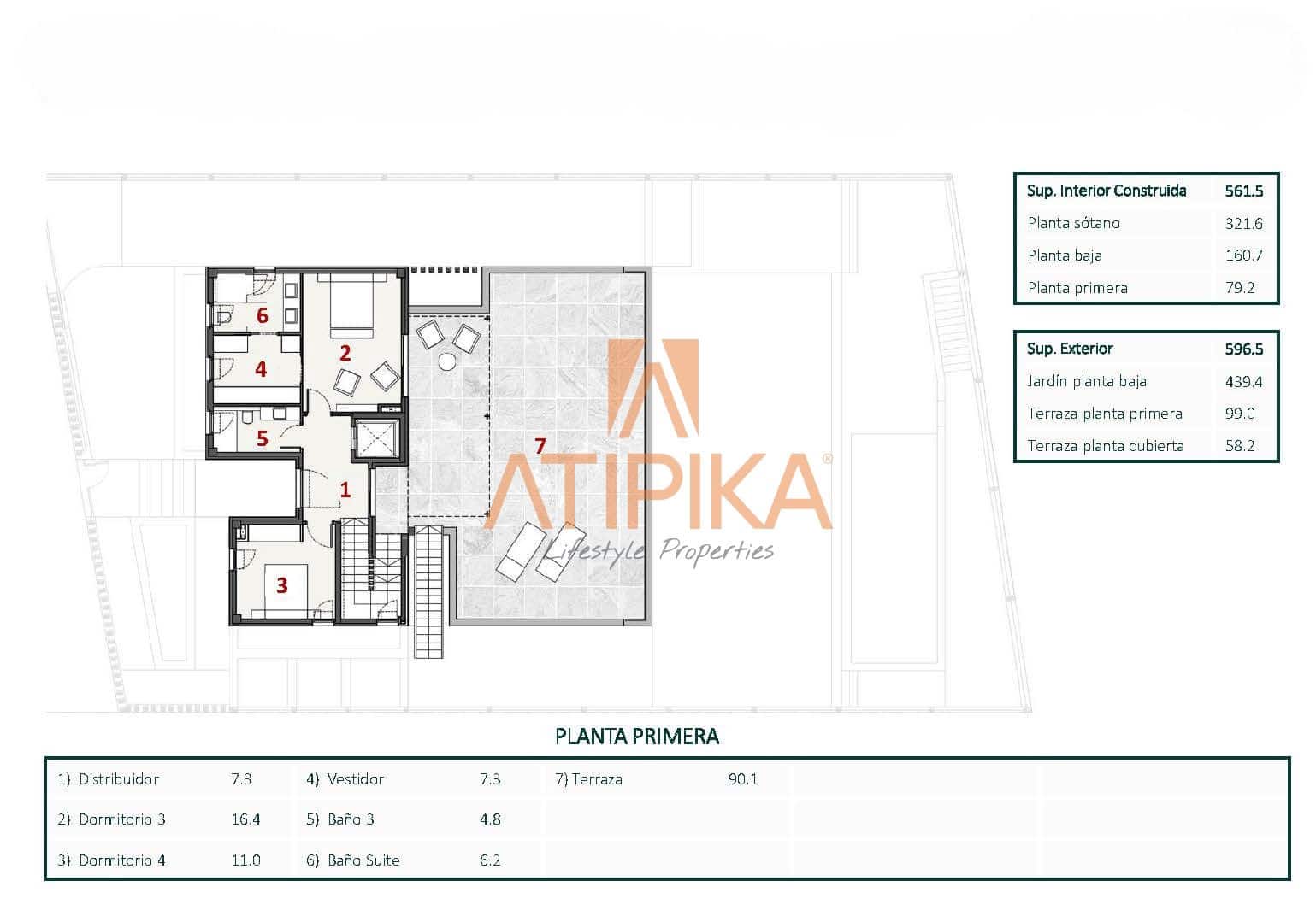4 makuuhuone Huvila myytävänä paikassa Sitges mukana uima-altaan - 2 690 000 € (Ref: 9941404)