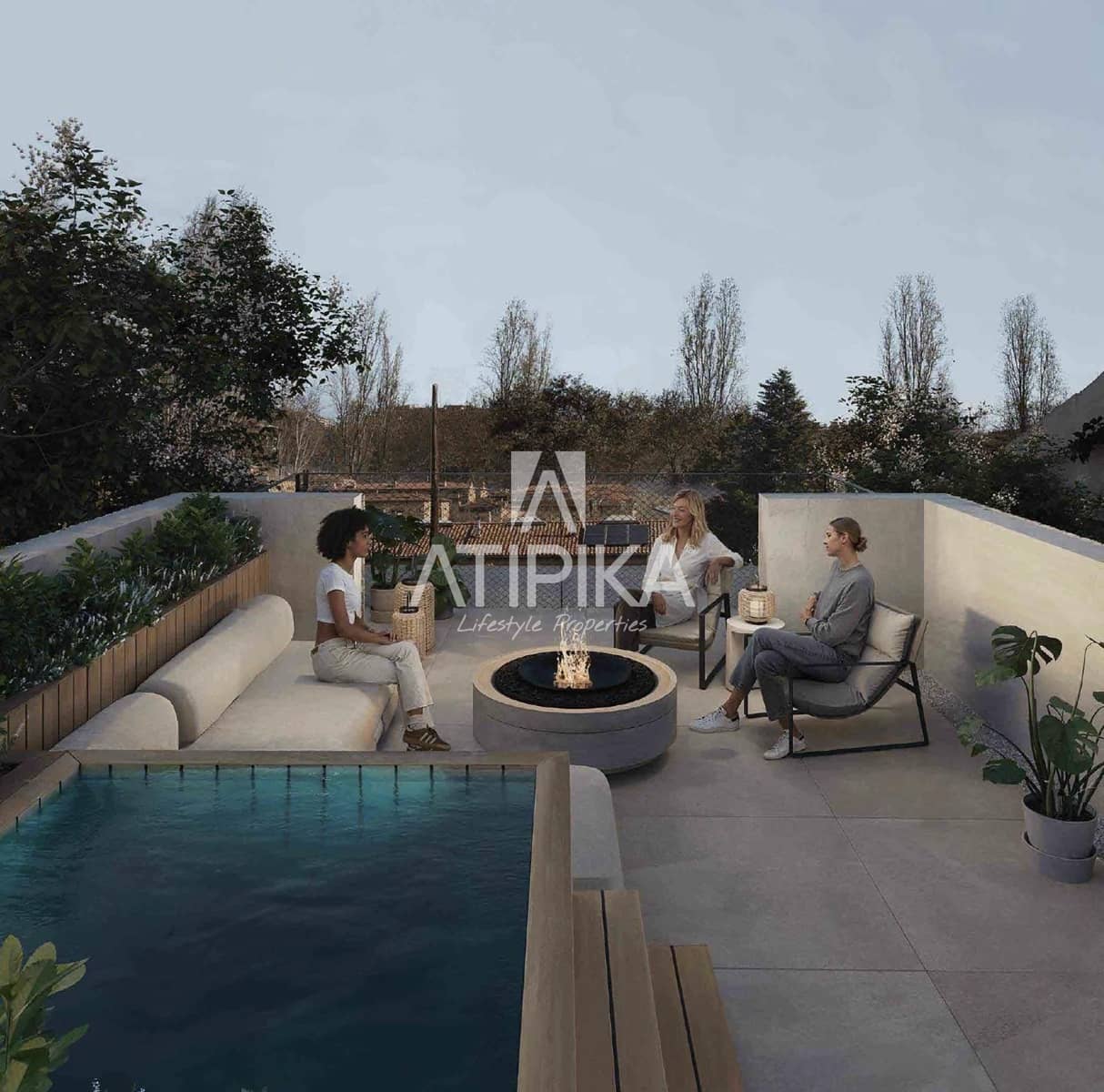 3 soveværelse Penthouse til salg i Sant Cugat del Valles med swimmingpool - € 1.497.000 (Ref: 9941422)