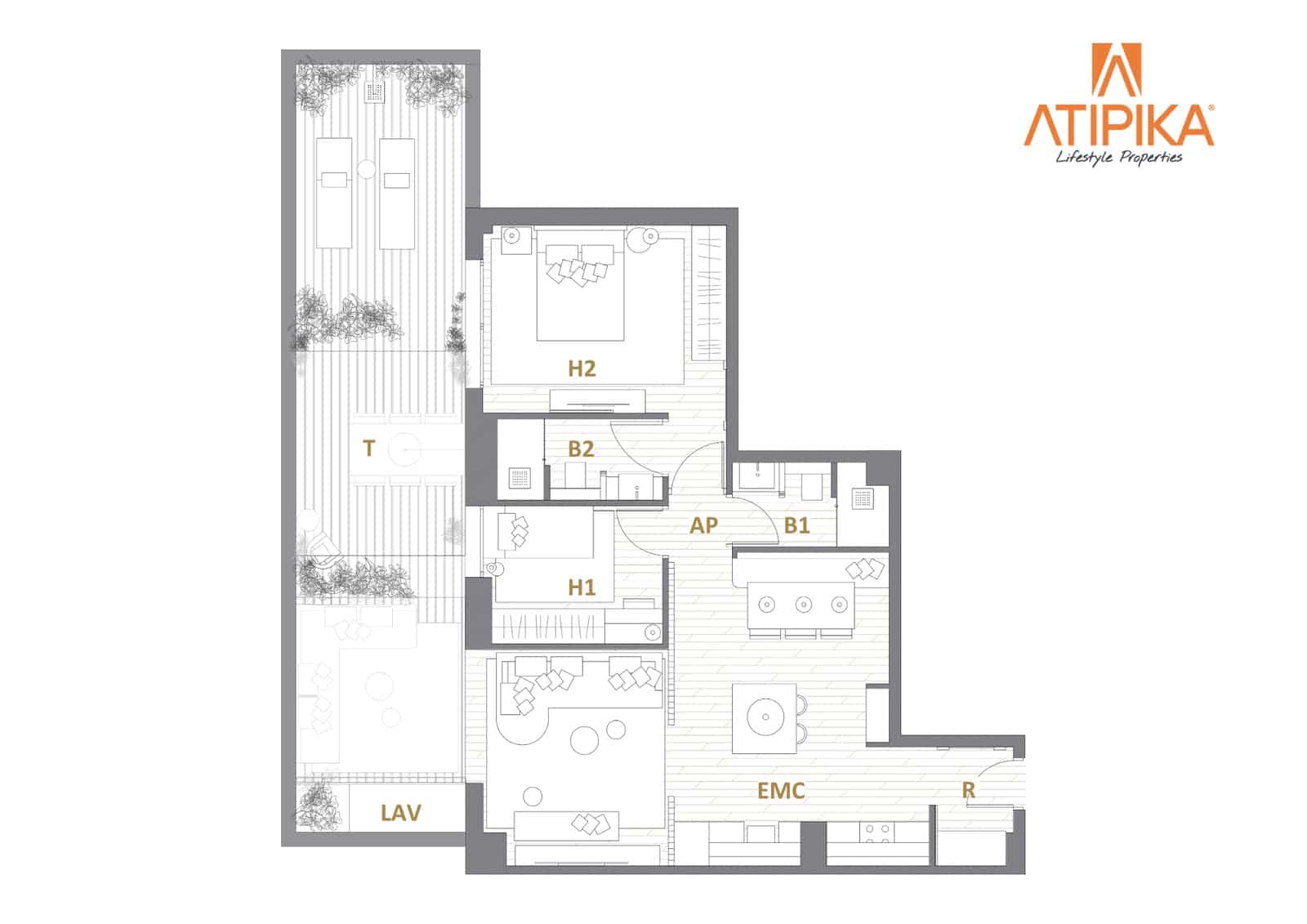 2 sovrum Lägenhet till salu i Barcelona stad - 835 000 € (Ref: 9941427)