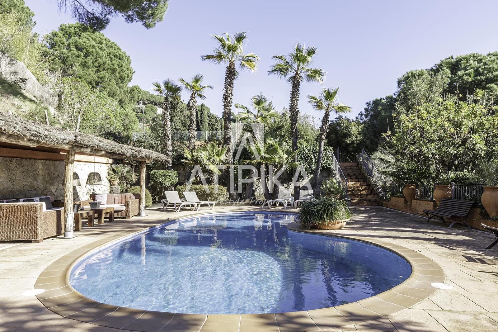 5 sypialnia Willa na sprzedaż w Cabrera de Mar z basenem - 2 650 000 € (Ref: 9941440)