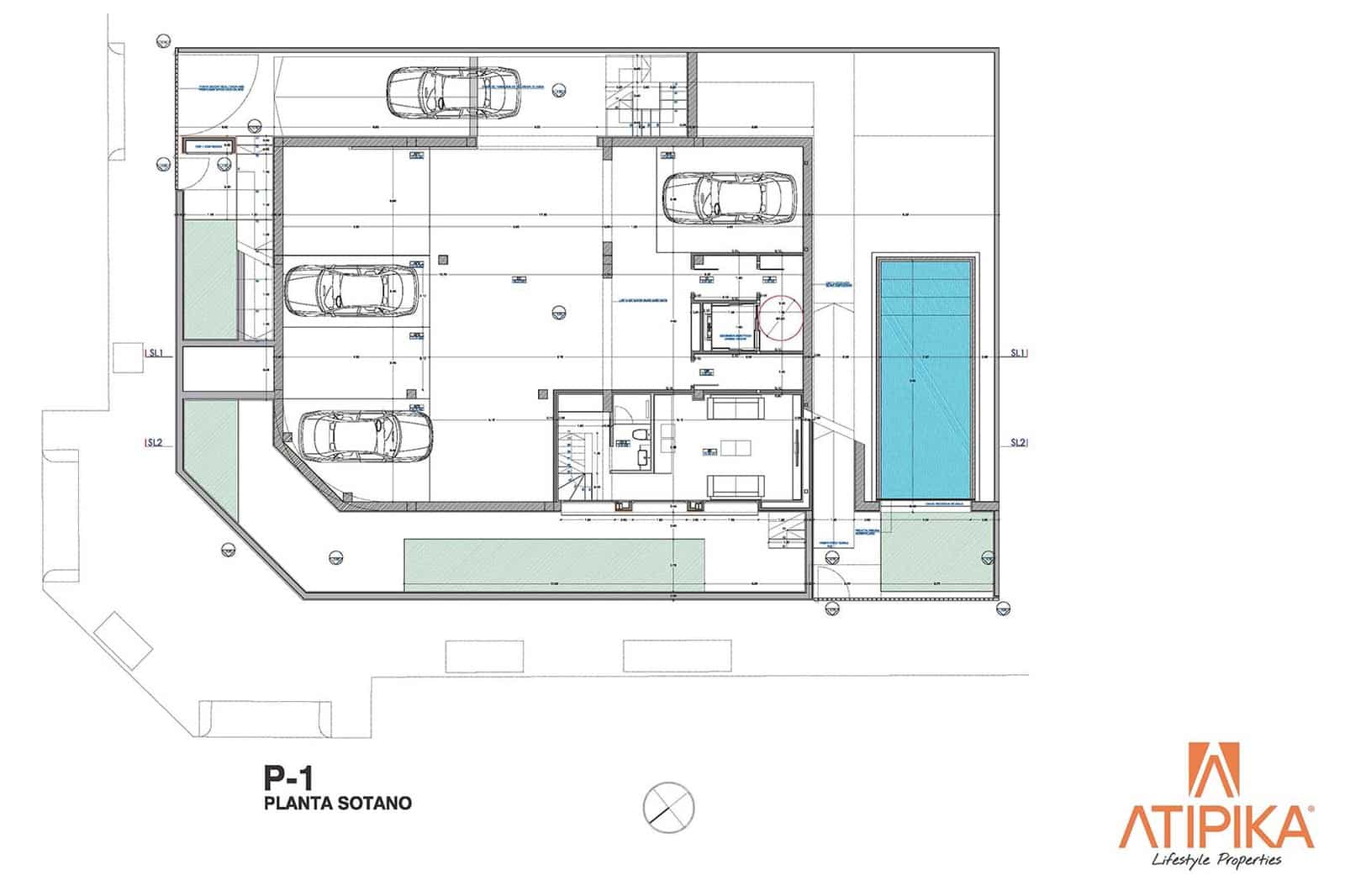 3 chambre Penthouse à vendre à Castelldefels avec piscine - 1 200 000 € (Ref: 9941463)