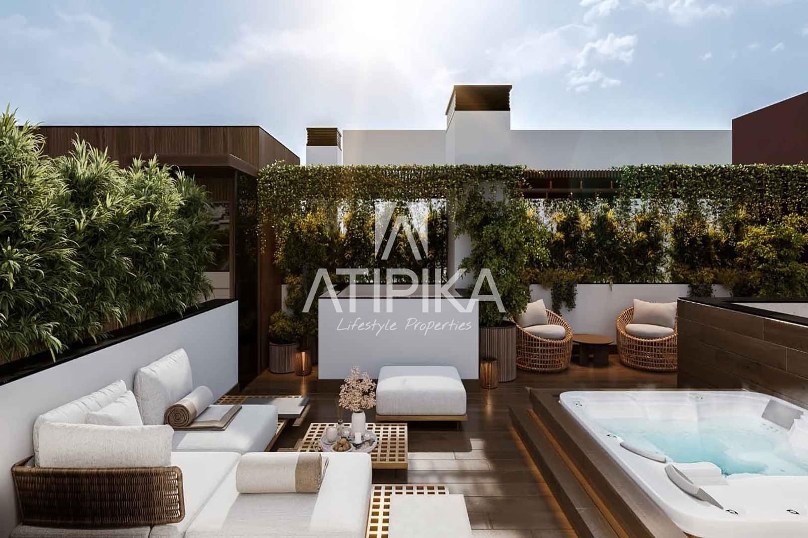 3 chambre Penthouse à vendre à Castelldefels avec piscine - 1 200 000 € (Ref: 9941463)