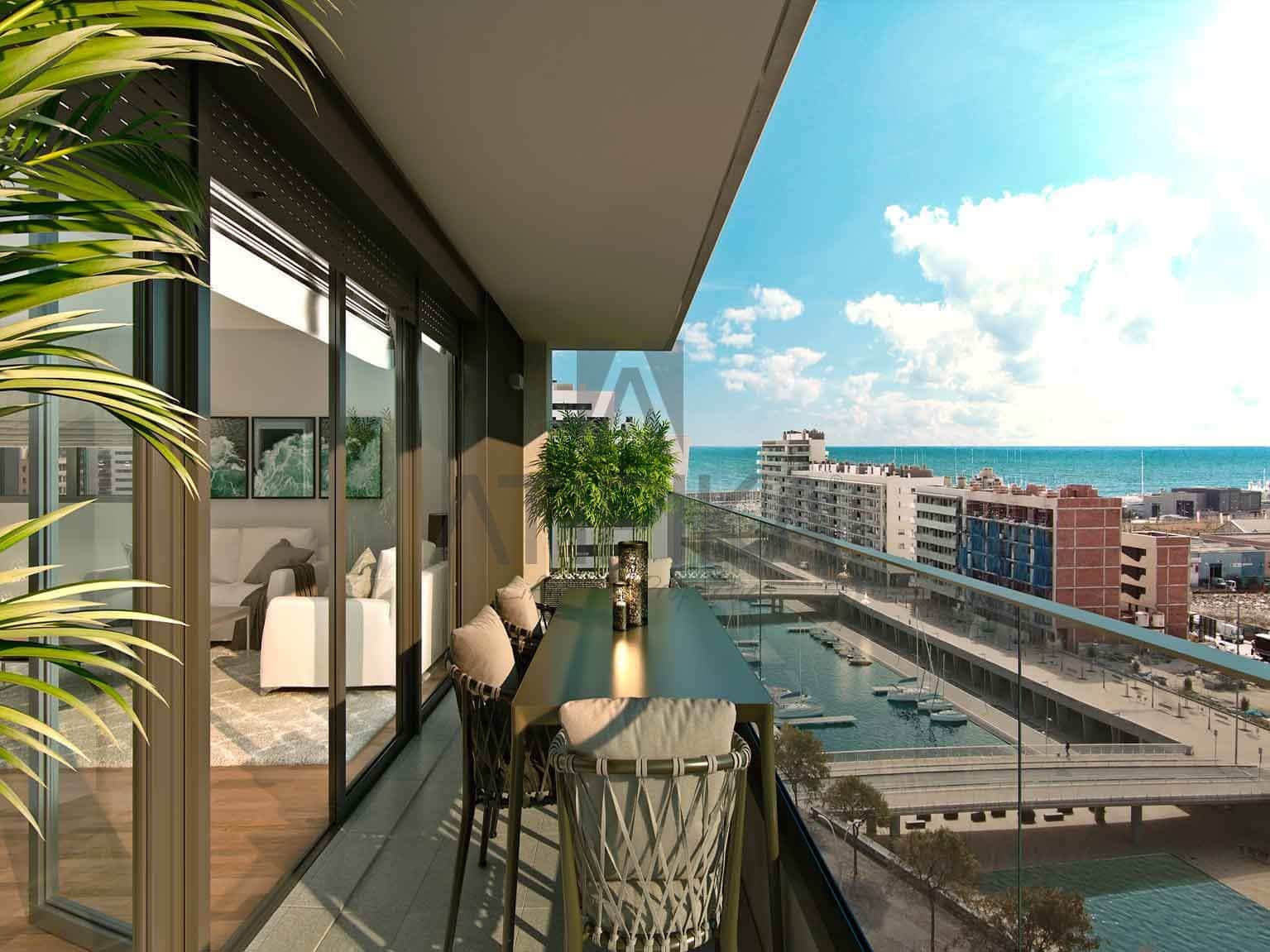 4 slaapkamer Appartement te koop in Badalona met zwembad - € 694.000 (Ref: 9961905)
